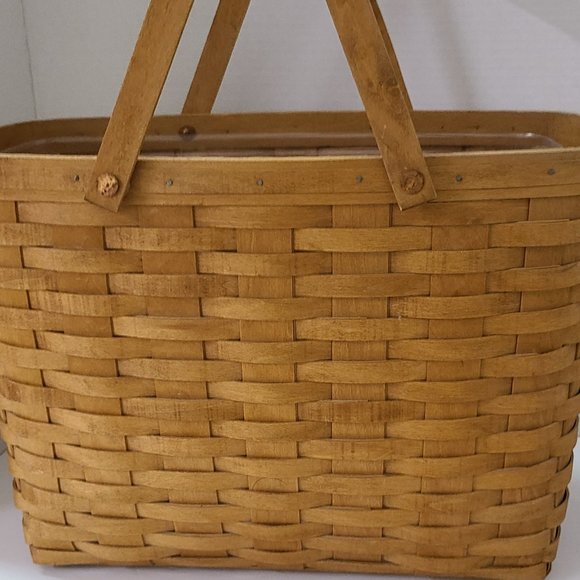 Longaberger Handmade wood basket
